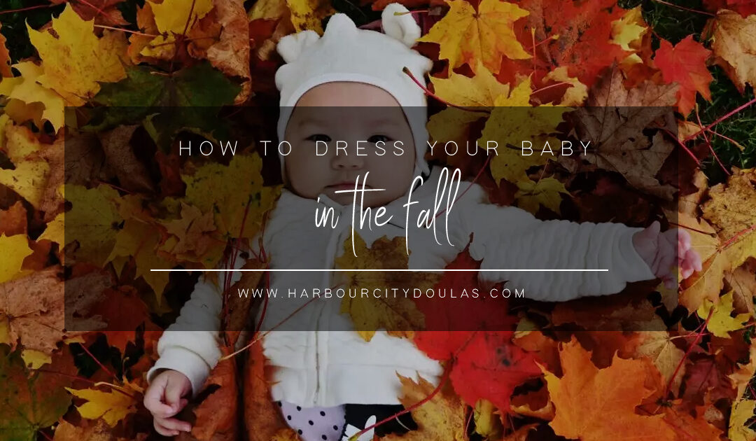 How to Dress a Baby in the Fall