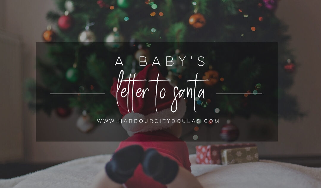 A Baby’s Letter to Santa